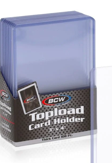 Thick Card Topload Holder - 108 PT.