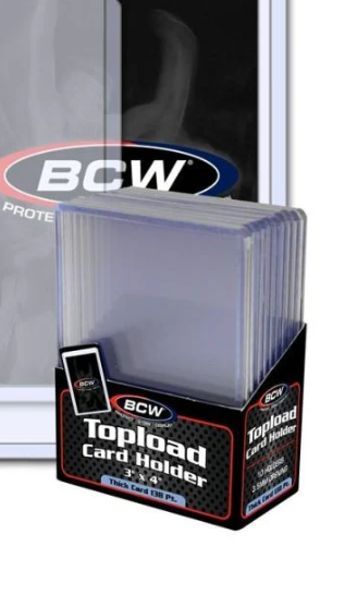Thick Card Topload Holder - 138 PT.