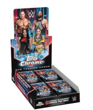 2026 Topps Chrome WWE Hobby Box