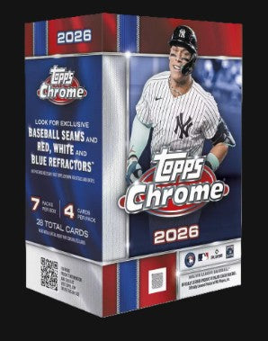 2026 Topps Chrome Baseball Blaster Box