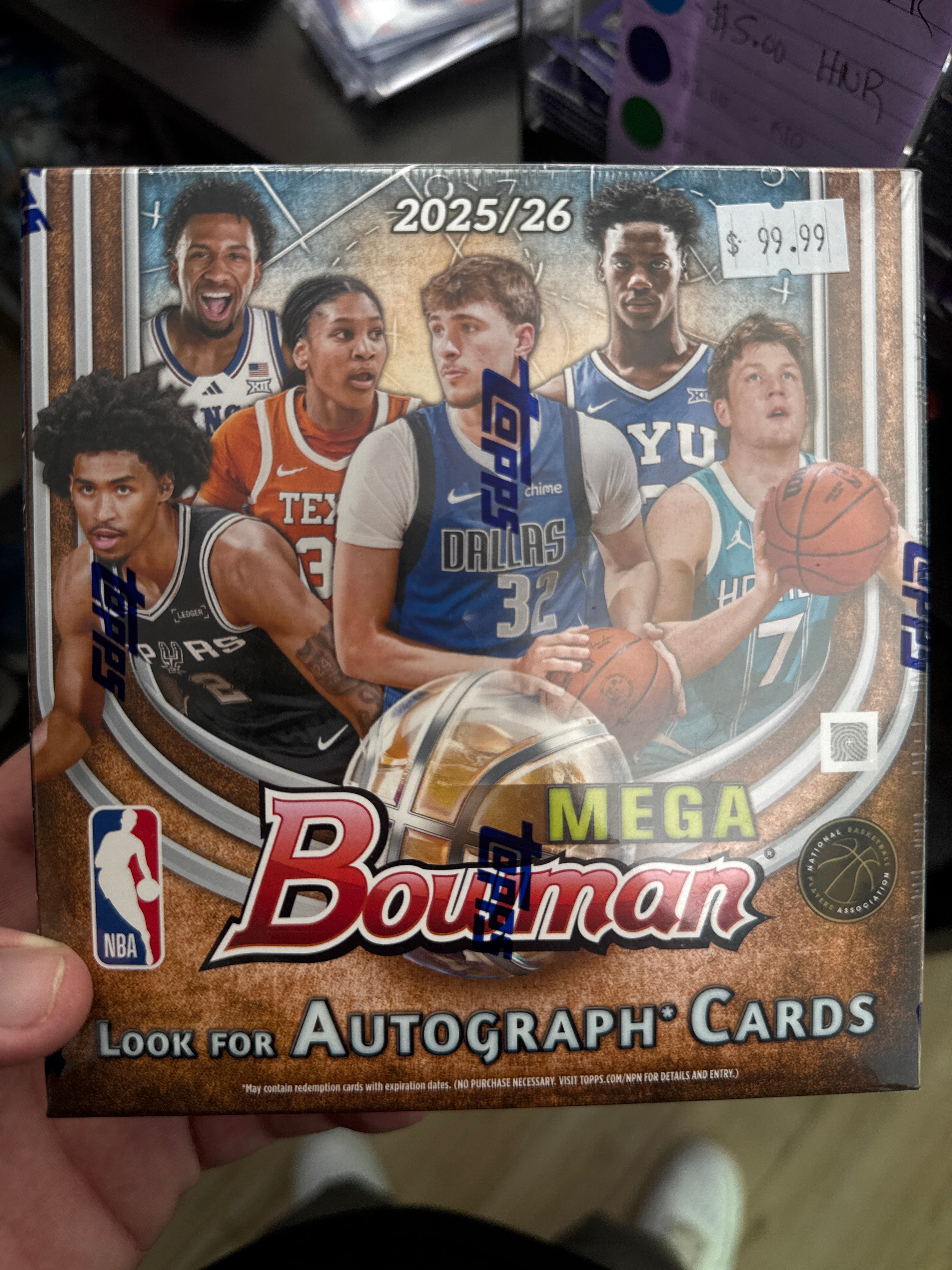 Bowman Basketball mega