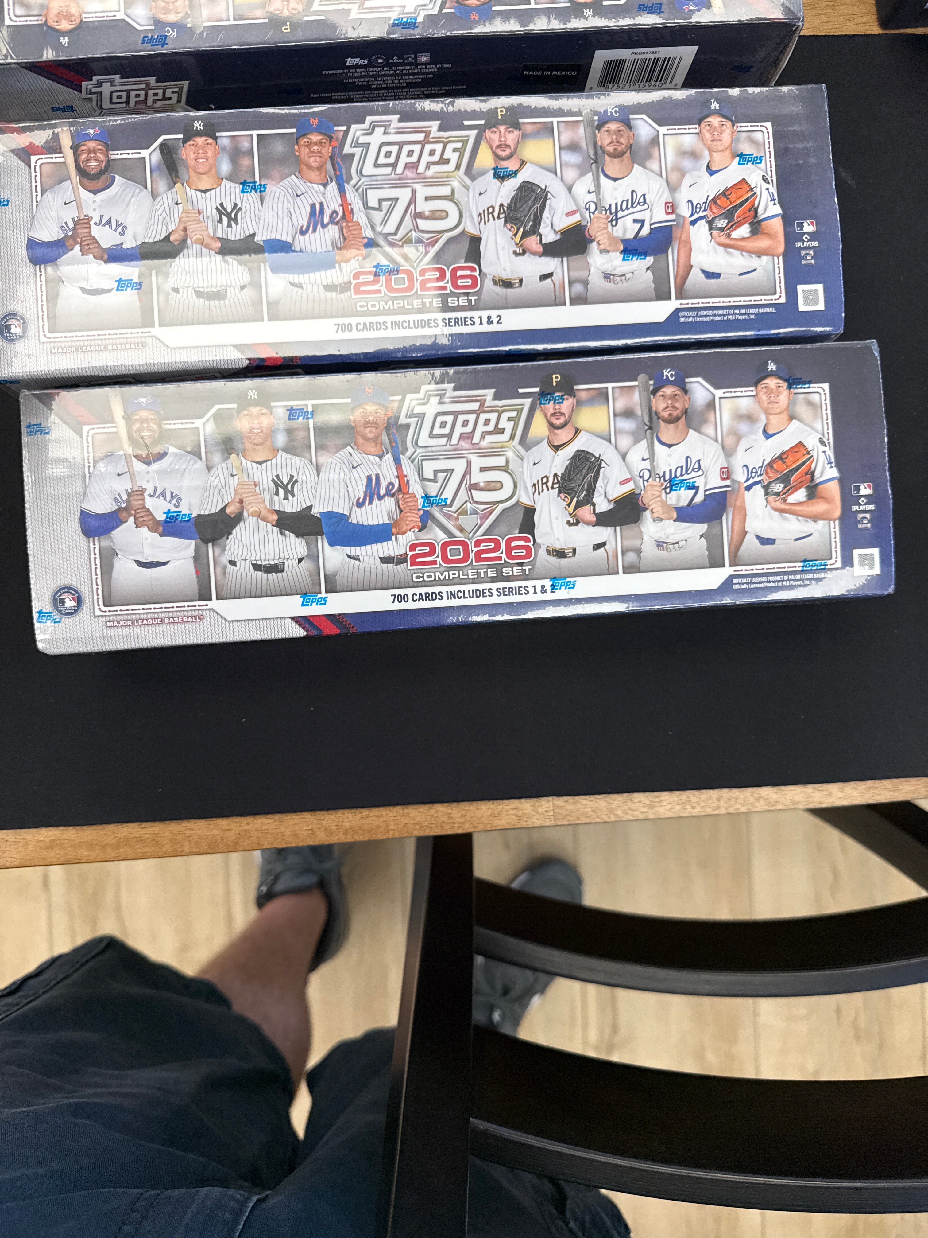 Topps baseball hobby complete set