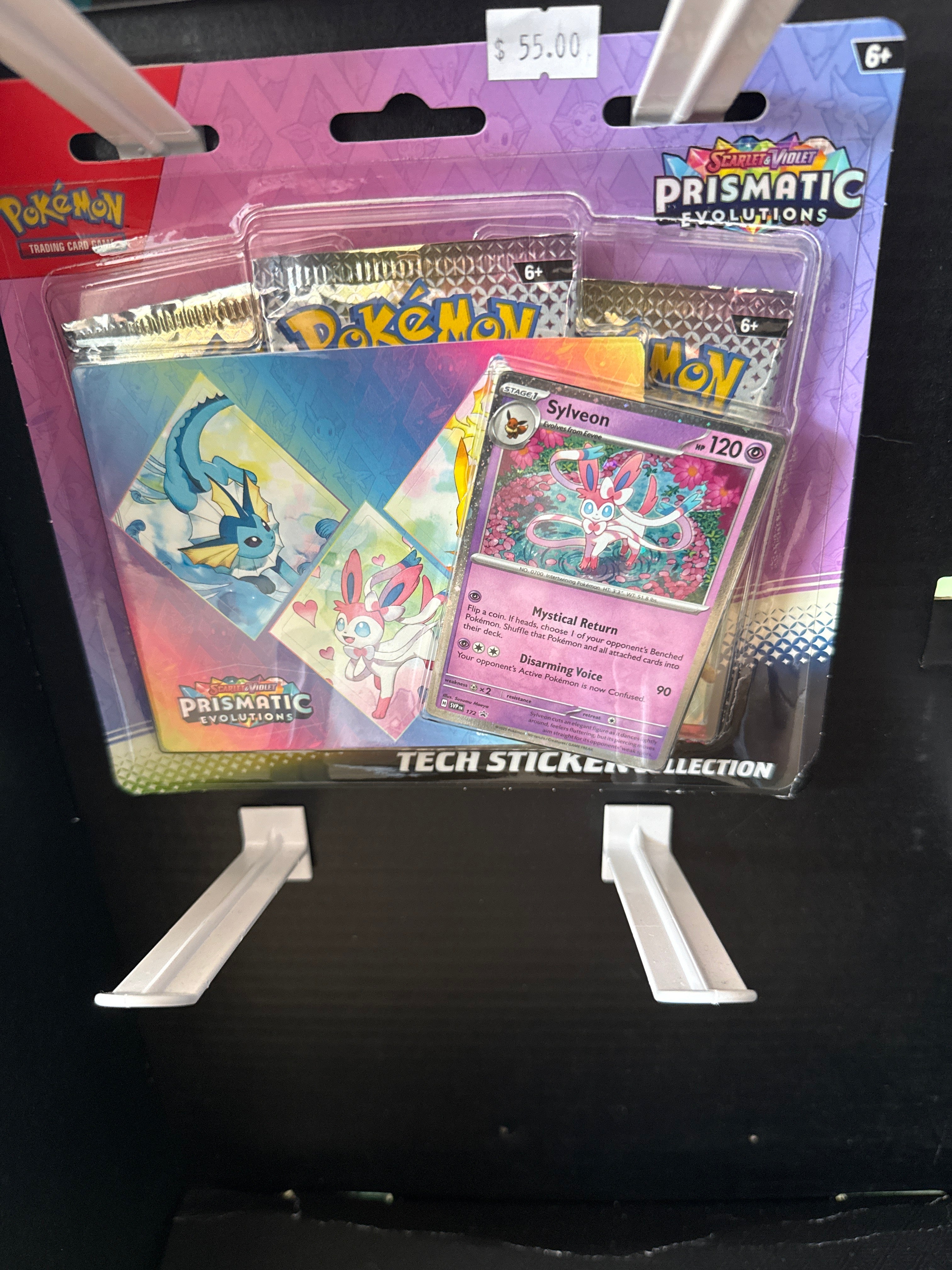 Prismatic evolutions 3 pack blister