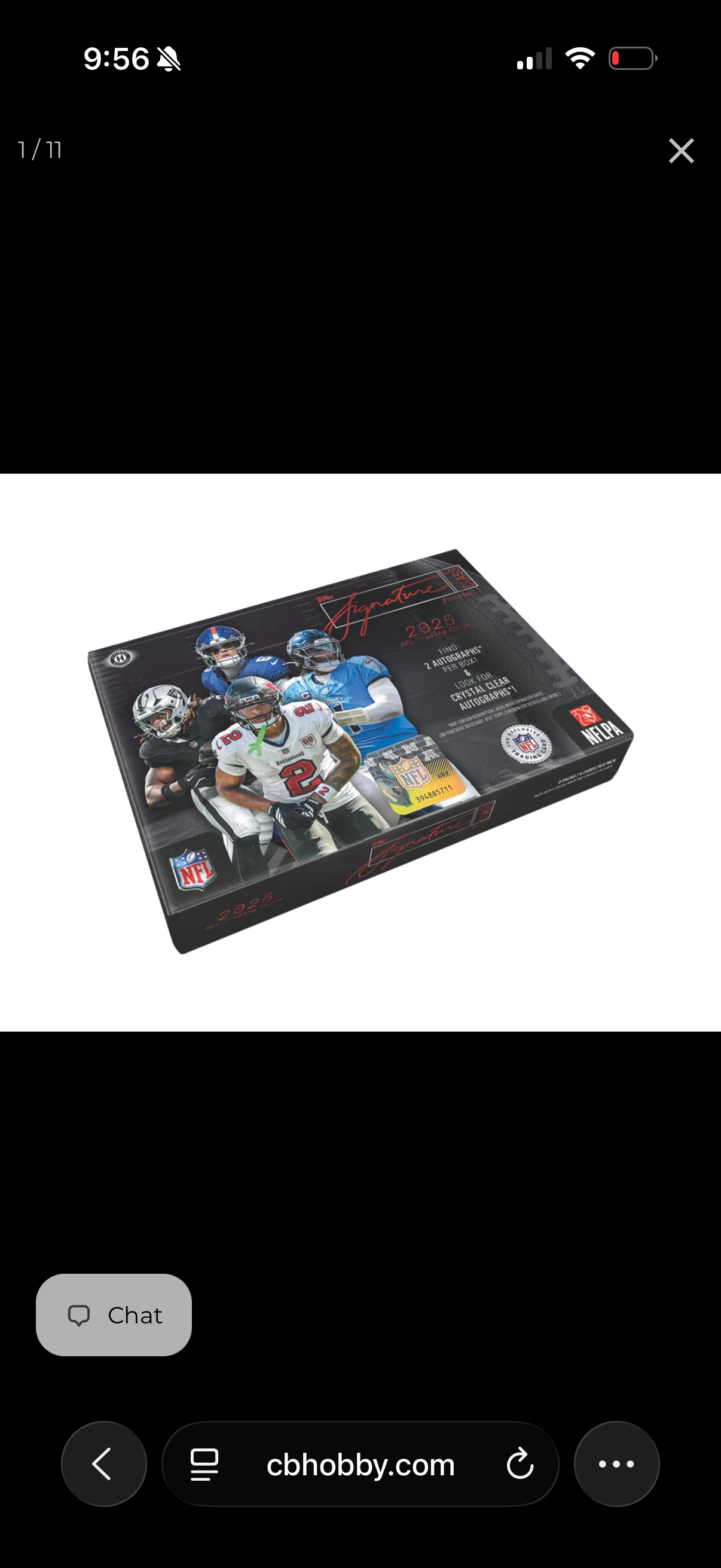 2025 Topps Signature Class NFL Hobby