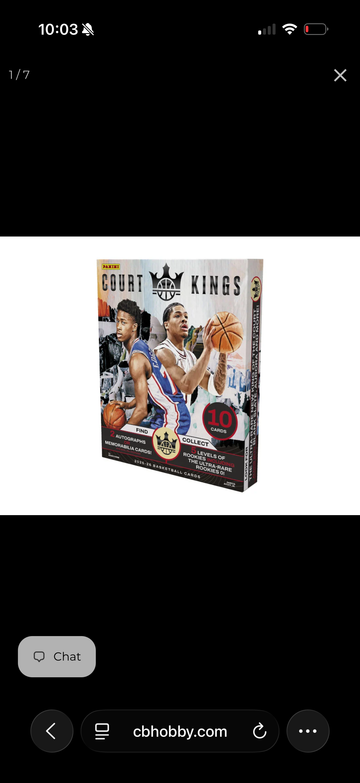 2025/26 Court Kings NBA hobby