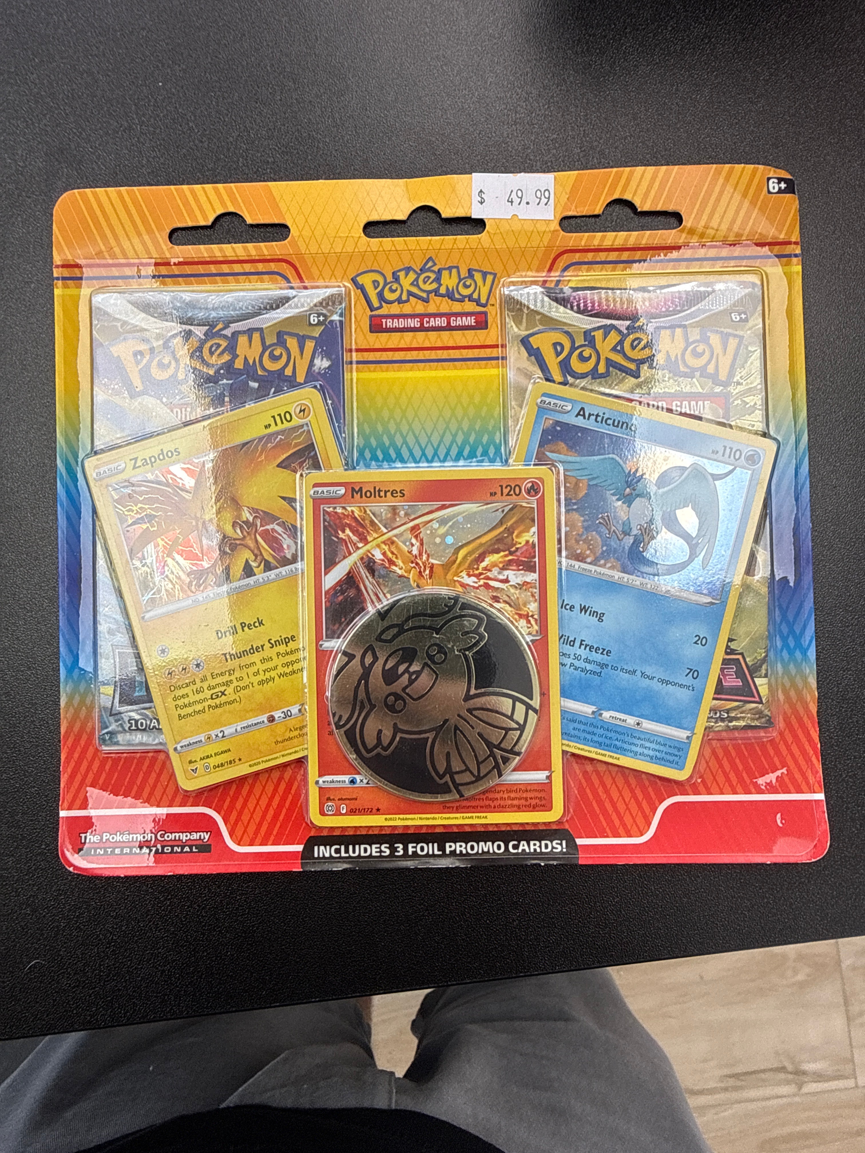 Legendary birds blister
