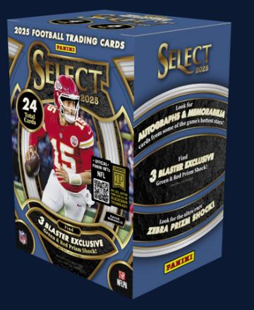 2025 Panini Select Football Hobby Blaster Box
