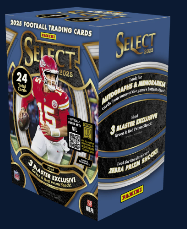 2025 Panini Select Football Hobby Blaster Box