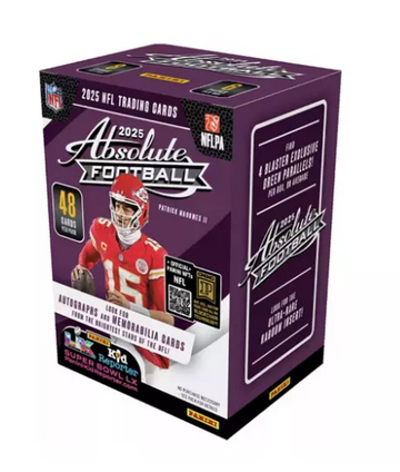 2025 Panini Absolute NFL Trading Card Blaster Box