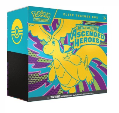 Pokemon Mega Evolution Ascended Heroes Elite Trainer Box