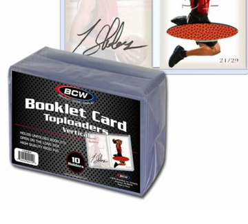 Booklet Card (Vertical) Topload Holder