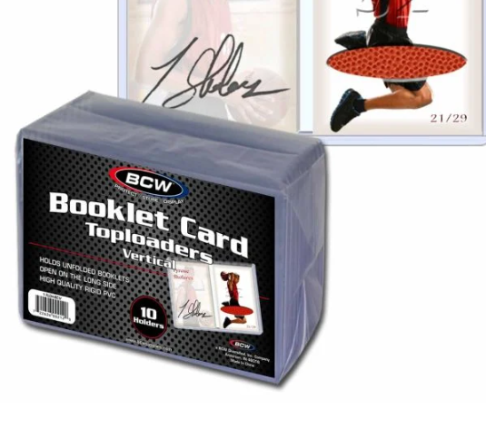 Booklet Card (Vertical) Topload Holder