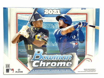 2021 Bowman Chrome HTA Choice MLB Hobby