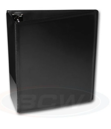3 in. Album - Plain - Black
