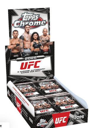 2026 Topps UFC Chrome Hobby Box