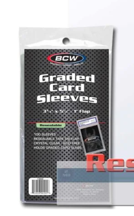 Resealable Graded Card Sleeves