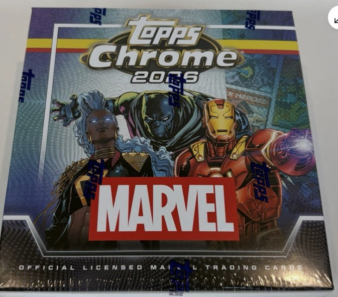 2026 Topps Chrome Marvel Comics Mega Box