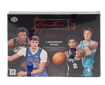 2025/26 Topps Signature Class Basketball Hobby Box