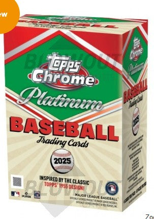 2025 Topps Chrome Platinum Baseball Blaster Box