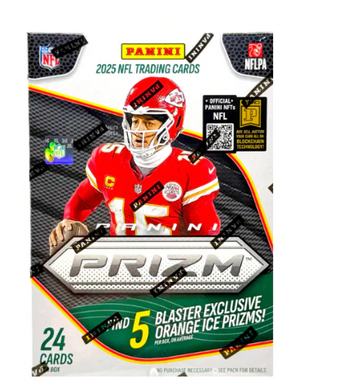 25 PANINI PRIZM FOOTBALL NPP BLASTER BOX