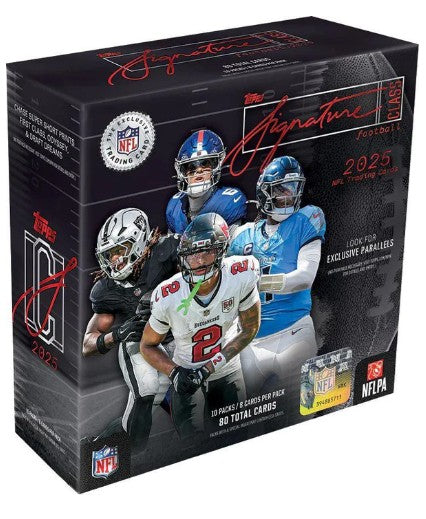 2025 Topps Signature Class Football Mega Box