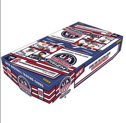 26 PANINI PRIZM USA STARS & STRIPES BASEBALL HOBBY