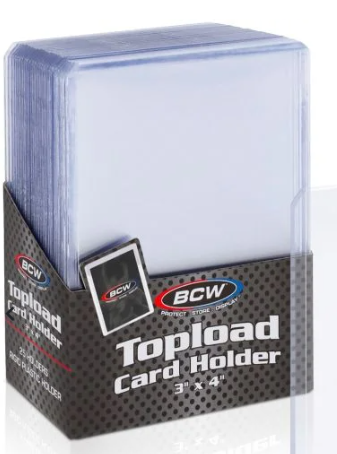 3x4 Topload Card Holder - Standard