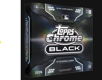 2026 Topps Chrome Black MLB Hobby