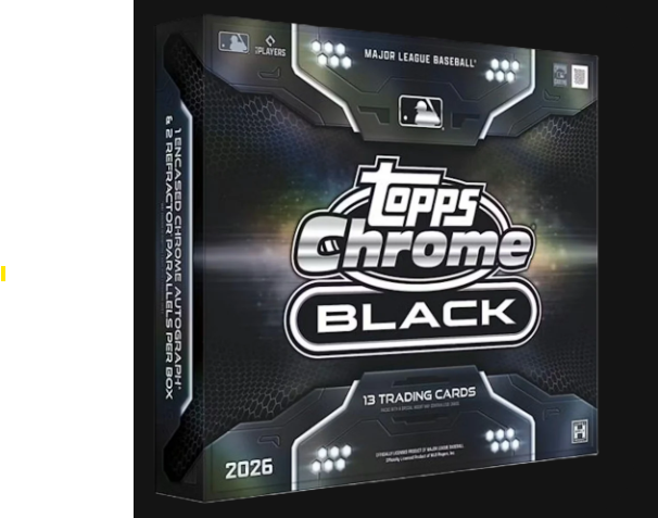 2026 Topps Chrome Black MLB Hobby
